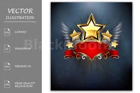 Download Stars With Red Ribbon Graphic By Blackmoon9 Creative Fabrica SVG Cut Files