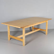 From home office to game central to party central to the place you eat your meals, it really is the spot that does it all. A Large Blonde Wood Dining Table Ikea Furniture Tables Auctionet