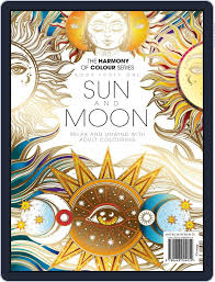 See more ideas about coloring book pages, adult coloring pages, coloring books. Colouring Book Sun And Moon Magazine Digital Discountmags Com