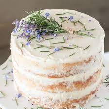Rosemary Lavender Cake Desserts Dessert Recipes Food