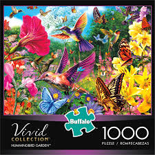 Buffalo games puzzles use a standard grid cut, but piece shapes vary widely for standard pieces. Buffalo Games Vivid Collection 1000 Piece Jigsaw Puzzle Assorted Items Meijer