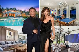 Sylvester stallone is with chris rock. Sylvester Stallone Reduces La Mega Mansion With Rocky Statue By 18m Evening Standard
