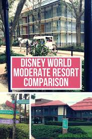 disney world moderate resort comparison disney resorts