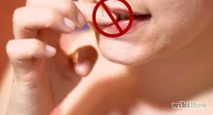 Biting is very common among children. 6 Ways To Stop Biting Your Nails Wikihow