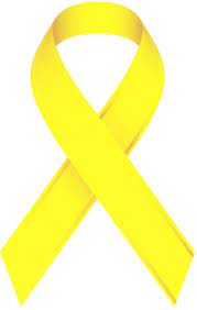 Learn The Meaning Of The Yellow Awareness Ribbon Cancer Awareness Months Childhood Cancer Awareness Month Awareness Ribbons