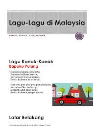 Lagu kanak kanak best mengenal warna. Sinopsis Lagu Rakyat Lagu Patriotik Dan Lagu Kanak Kanak