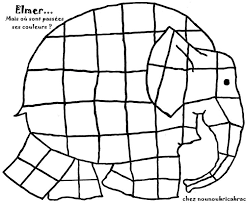 elmer a perdu ses couleurs toi de le colorier the elephants elephant coloring page livres coloriage dinosaures pour adultes