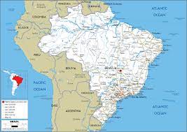 Lonely planet photos and videos. Brazil Map Road Worldometer