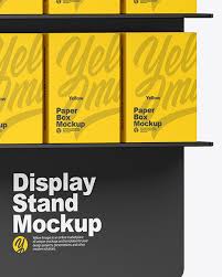 Download Download Display Stand With Boxes Mockup Collection Of Exclusive Psd Mockups Free For Personal And Commercial Usage PSD Mockup Templates