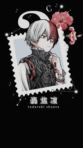 Black And White Anime Wallpaper Mha Todoroki X Reader When Pure Black Meets Half White A Monster Hero Wallpaper Aesthetic Anime Anime Wallpaper