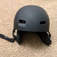Red Trace Iii Snowboarding Helmet Size 55 57small