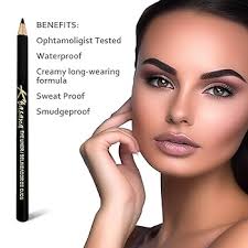 Amazon.com : Khasana Eyeliner Pencil, Glide On, Waterproof, Ultra Smooth &  Creamy Application, Long-Lasting, Matte Finish Versatility, Smudge-Proof,  Ophthalmologist Tested, Cruelty Free & Vegan, #40 Navy : Beauty & Personal  Care