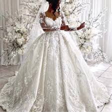 Elegant little big girls kids vintage lace junior bridesmaid dress dance ball pageant maxi gown floor long for party wedding sleeveless /long sleeve 3/4 sleeve full. 3d Flowers Ball Gown Wedding Dresses 2020 Lace Applique Boho Elegant L Inspirationalbridal