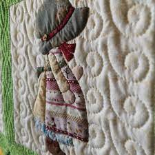 風中的少年一一蘇和比利拼布壁飾sue and billy patchwork wall hanger 尺寸 size 78 78cm 拼布 手縫 壁飾 蘇姑娘 手工製作