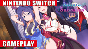 Sakura Succubus 3 Nintendo Switch Gameplay - YouTube