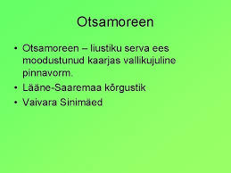 Oleme uhked, et loetleda lühendeid mnd. Eesti Pinnavormid Mandrijtekkelised Pinnavormid Mustoja Mhnastik Plvamaa Voored