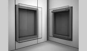 Glass Box Wall Hung Display Cases For Museums Goppion Museum Display Cases Display Case Glass Display Box