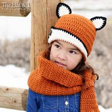 Crochet Fox Cowl