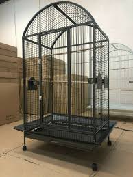 Extra Large Bird Cage For Sale Cheap Everila Large Bird Parrot Cage Dometop 36 X26 X65 Macaw African Grey Cockatoo Ebay Parrot Cage Large Parrot Cage African Grey Parrot Cage