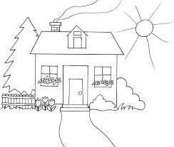 Kids Will Love These Free Springtime Coloring Pages Shape Coloring Pages House Colouring Pages Coloring Pages