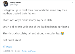 Twitter suspends account of nigerian president for 'abusive behavior'. Twitter Stories Nigerian Man Reveals Why He Didn T Marry His Ex Girlfriend After Meeting Her Family