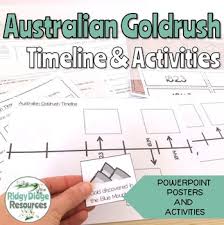 Browse our selection of gold rush posters and find the perfect design for you—created by our community of independent artists. Australian Gold Rush Timeline Posters And Student Activities Tpt