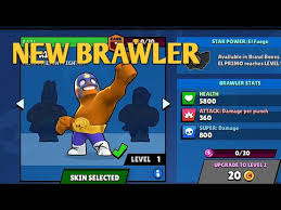 Welcome to our brawl stars tier list! New Brawler In Brawl Star Gameplay El Primo Youtube