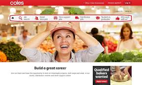 coles jobs online at colescareers.com.au