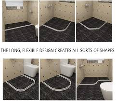 The collapsible water dams (u.s patent (#7,055,188)) by kr specialties inc. Buy 66 Inch Collapsible Shower Threshold Water Dam Ideal For Wheelchair Accessible Accessibility Or Ada Showers Translucent Online In Indonesia B07znvqnp5