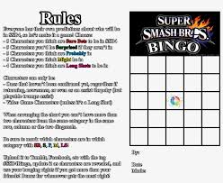 To generate your bingo cards, cilck the generate button. Make Bingo Card Ssb4bingo The Bingo Template Super Smash Bros For Nintendo 3ds And Wii U 1280x989 Png Download Pngkit