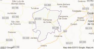 This map was created by a user. Mapa Do Perimetro Do Municipio De Palmeiras De Goias E Regiao De Acesso Download Scientific Diagram
