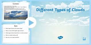 Although there are many classifications, 3 main types of cloud computing are found: Cloud Formations Powerpoint Twinkl Primary Resources