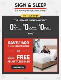 We've partnered with crest financial, first financial, wells fargo and merchants preferred to ensure our. Mattress Firm Are You Ready For The Ultimate Financing Event Milled