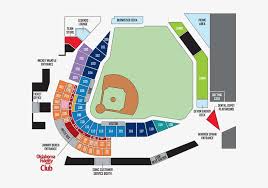 seating map pricing chickasaw bricktown ballpark seating