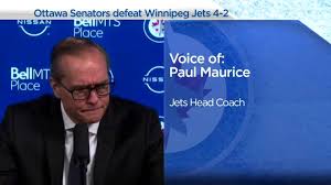 Barry trotz couldn't see if one of his new york islanders players was skating toward him because his mask had helped. Scrappy Sens End Winnipeg Jets Three Game Win Streak Winnipeg Globalnews Ca