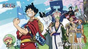 Collection of the best one piece wallpapers. One Piece Land Of Wano Wallpaper Wild Country Fine Arts