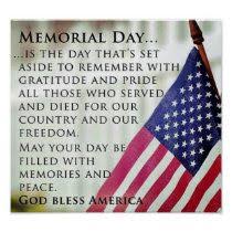 Memorial day is a united states federal holiday that celebrates the military who have passed away while serving on duty. Memorial Day Inscription Poster Zazzle Com In 2021 Memorial Day Quotes Memorial Day Thank You Memorial Day Message