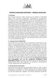 Vertrag interim management muster : Vertrag Interim Management Muster Christina Rauber Recruiterin It Amadeus Fire Ag