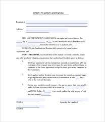 Free 9 Lease Extension Agreement Templates In Pdf