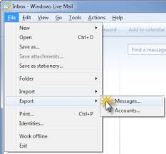 Select import from another program or file. Migrate From Outlook Express Or Windows Live Mail To Outlook Howto Outlook