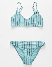 Roxy Surf My Mind Girls Bralette Bikini Set Bikini Swimsuits Bathing Suits Womens Swimsuits Bikini