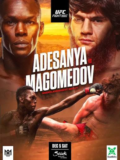 UFC Fight Night: Adesanya vs. Magomedov poster
