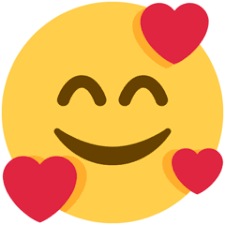 The meaning goes a level deeper than a smile and gives off a feeling of genuine love. Smiling Face With Hearts Emoji Meaning Copy Paste