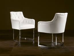 Nella Vetrina Rugiano Guendalina 5032 Dining Armchair White Leather Leather Dining Room Chairs Leather Dining Chairs White Dining Chairs