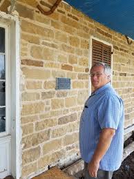 Dr Richard McCaslin, Professor of History, University of North Texas,  visits Polley Mansion