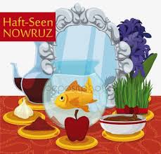 Traditional Haft Seen Table Ready For Nowruz Celebration Haft Seen Nowruz Persian Culture