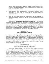 Halimbawa ng paggawa ng kasulatan sa hatian sa bahay : Batas Republika Blg 7279 Na Huling Sinusugan Ng Batas Republika Blg