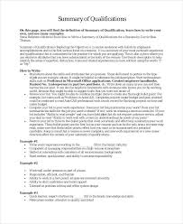 The best cv examples for your job hunt. 9 Career Summary Examples Pdf Examples