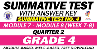 As filipino how can you desseminate information and promote the indigenous music of our brothers and sisters from different regions? Grade 4 Summative Test With Answer Key Modules 7 8 2nd Quarter Deped Click
