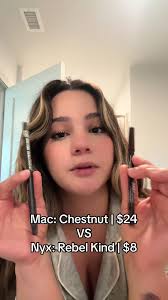 Mac Chestnut Lip Liner Vs Nyx Rebel Kind